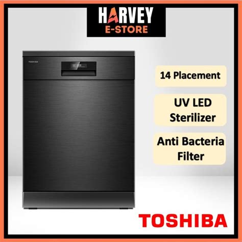 Toshiba Dw F Bs My Free Standing Dishwasher Place Settings Lazada