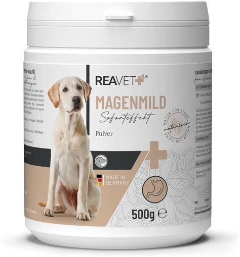 Reavet Magenmild Pulver F R Hund Hunde G Macht Den Magen Sanft Zur