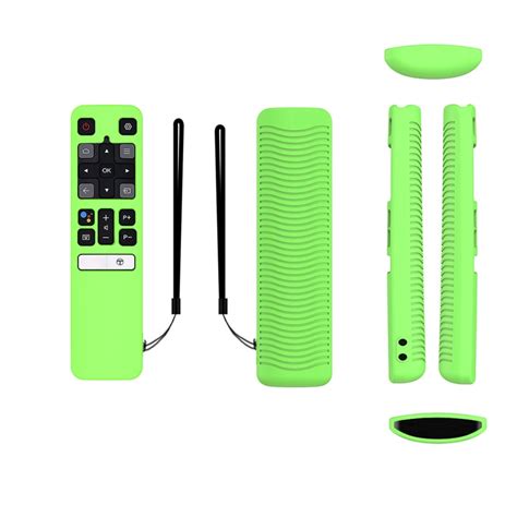 R * เคสซิลิโคนสําหรับรีโมททีวี Rc802V Fmr1 Flr1 Fnr1 Tcl 65P8S 55P8S ...
