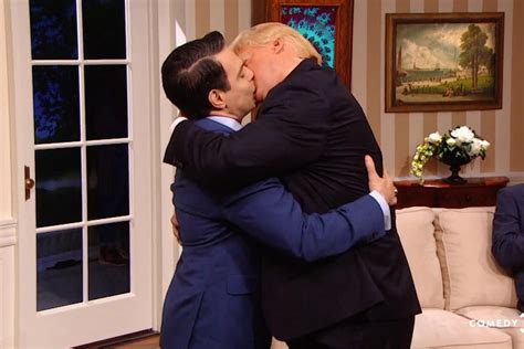 The President Show Watch Trump Kiss Scaramucci Goodbye