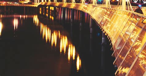 Lights of pier III · Free Stock Photo