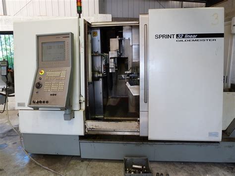 Gildemeister Sprint 32 Linear Twin Spindle 6 2 Axis Turning Centre