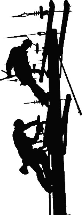 Lineman Silhouette Vector - WoodsLima