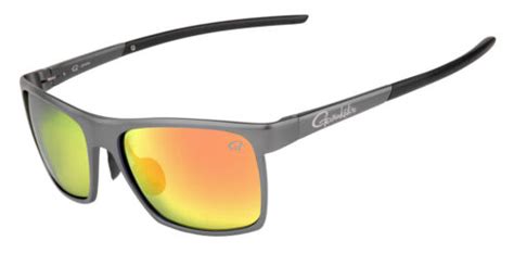 Gamakatsu G Glasses Alu Grey Red Mirror Polarisationsbrille NEW OVP