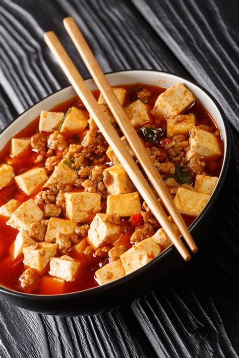 El Tofu De Mapo Es Un Famoso Plato De Sichuan Que Consiste En Tofu