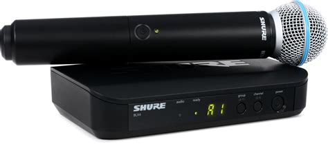 Shure BLX24 B58 Wireless Handheld Microphone System H10 Band