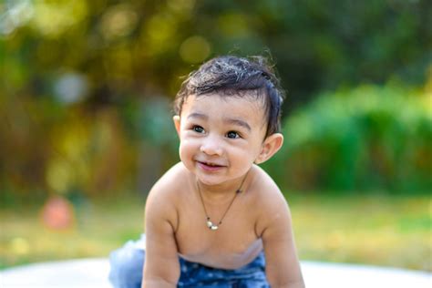 Premium Photo | Cute indian baby boy