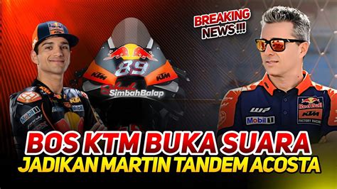 Gilajorge Martin Di Rekrut Ktm Tandem Kan Dengan Pedro Acosta