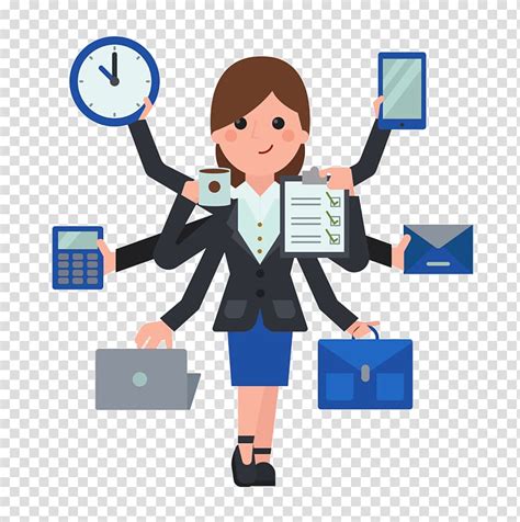 Personal Assistant Secretary Virtual Assistant Administrative Clip Art Library