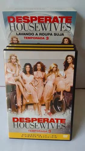 Dvd Desperate Housewives Terceira Temporada Completa Box