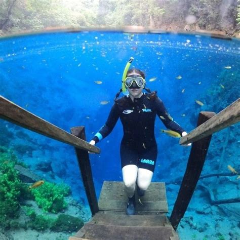 Lagoa Misteriosa Bonito Ms Flutua O E Mergulho