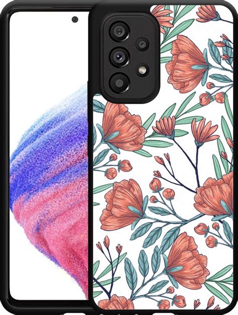 Samsung Galaxy A Hardcase Hoesje Poppy Roses Designed By Cazy Bol