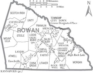 Rowan County, North Carolina Facts for Kids