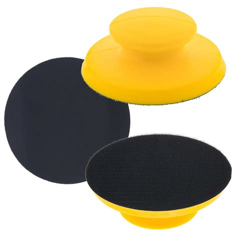 Dura Gold Pro Series Round Shaped Hand Sanding Block Pad For Hook