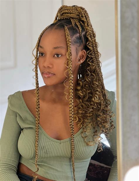 50 Stunning Box Braid Hairstyles