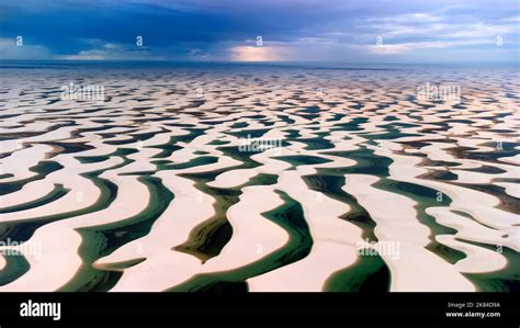 Lencois Maranhenses Is National Park In Brazil There Are Thousands Of