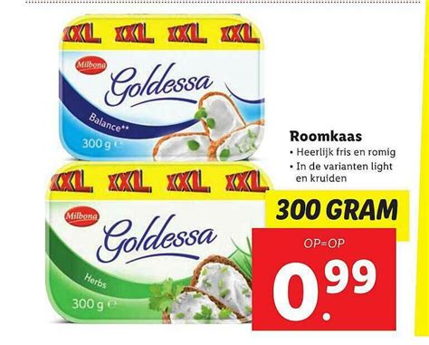 Milbona Roomkaas Aanbieding Bij Lidl