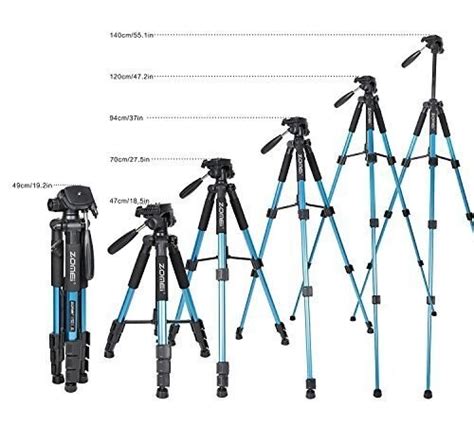 Zomei Tripod Kamera Pan Head Panoramic M Q Blue