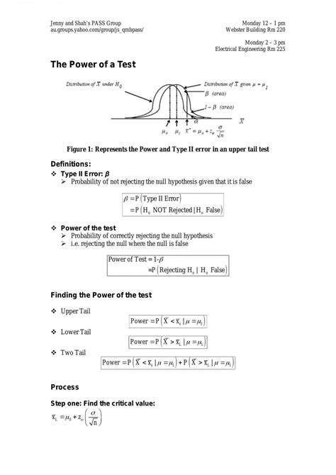 Pass Notes Wk11 | ECON1203 - Business and Economic Statistics - UNSW