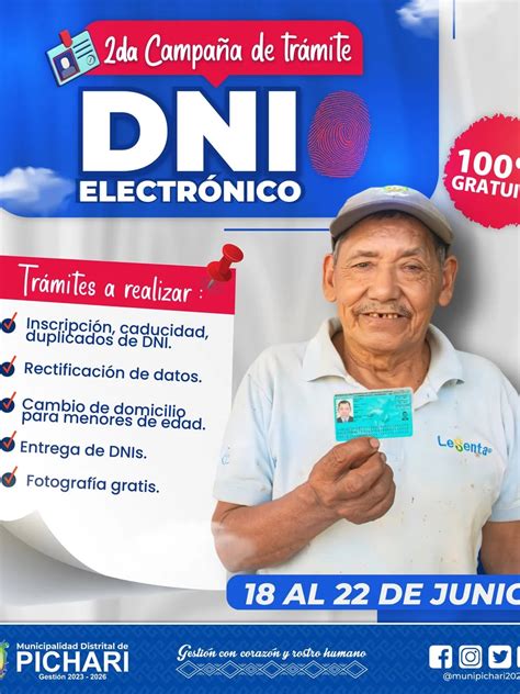 Gran Campaña De Dni Electrónico Gratis Del 18 Al 22 De Junio