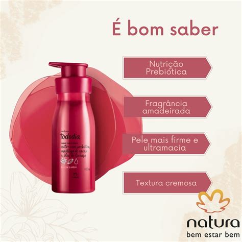 Kit Presente Feminino Natura Tododia Cereja E Avelã Frete grátis