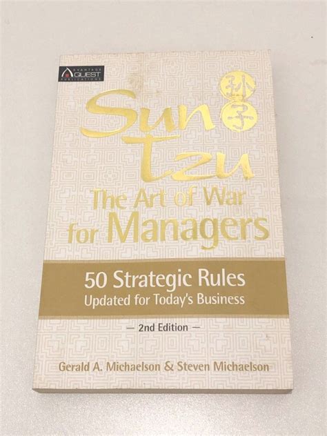 Sun Tzu The Art Of War For Managers 2nd Edition By Gerald A