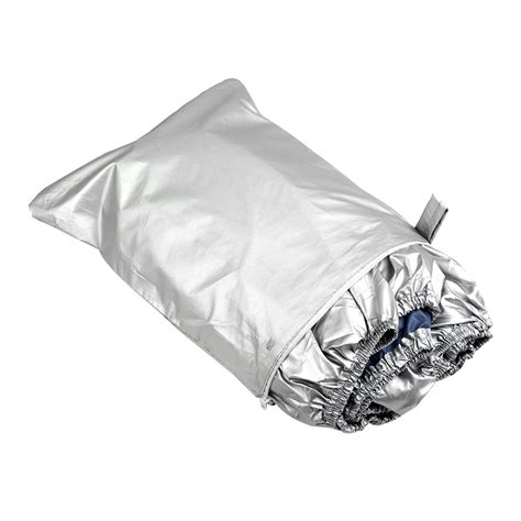 Boat Cover Yacht Protection Waterproof Heavy Duty Silver Reflective