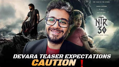 Devara Teaser Hindi Release Date Expectations Jr Ntr Jhanvi Kapoor