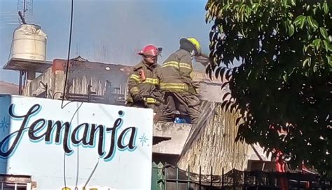 Incendio En Una Vivienda De Almirante Brown Con Pérdidas Totales