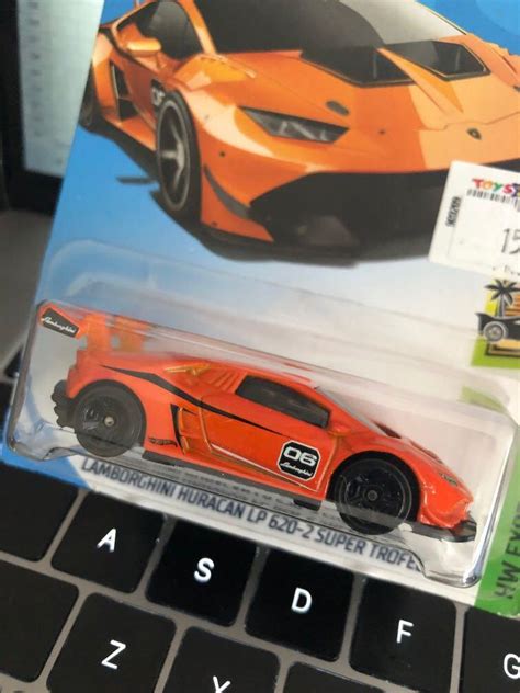 Hot Wheels Lamborghini Huracan Lp Super Trofeo Hobbies Toys Toys Games On Carousell