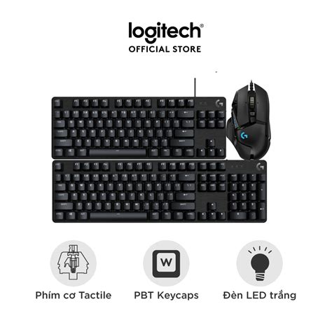 Combo Logitech G413 Se Gaming Keyboard Tkl And Logitech G502 Hero