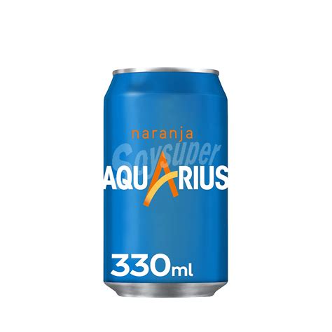 Aquarius Bebida Isot Nica De Naranja Lata De Centilitros