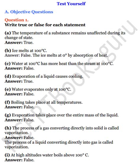 Selina Concise Physics Class 8 Icse Solutions Chapter 1 Matter Ncert Books