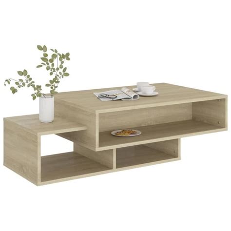 Ruida Table Basse Ch Ne Sonoma X X Cm Agglom R Tout Neuf Vgeby