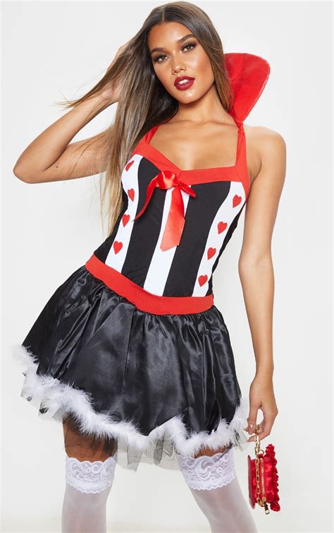 Sexy Queen Of Hearts Costume Accessories Prettylittlething