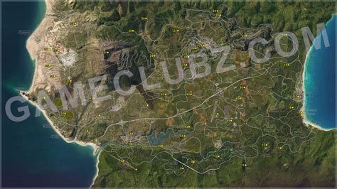 Forza Horizon 5 Map Where To Find All Fast Travel Boards