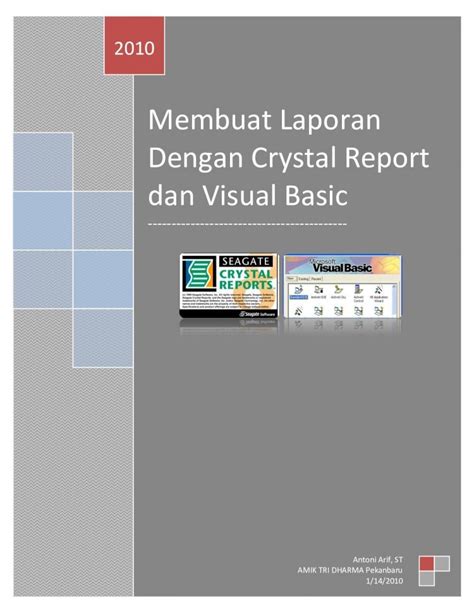 Pdf Membuat Laporan Dengan Crystal Report Pdfslide Net