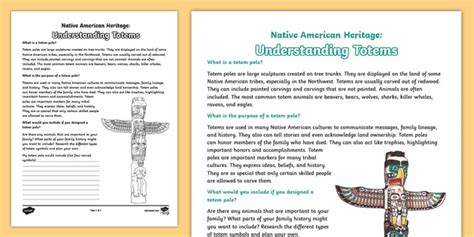 Aboriginal Totems for Children | Examples and Resources