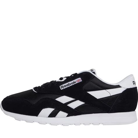 Buy Reebok Classics Mens Classic Nylon Black White