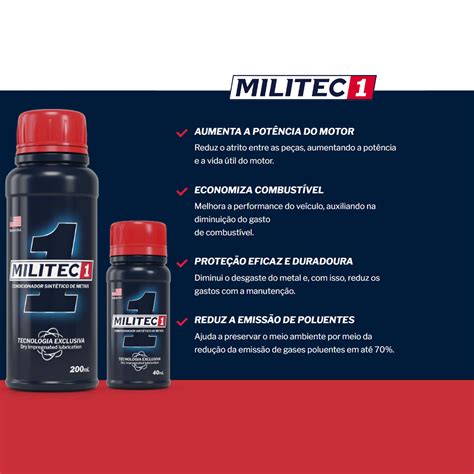 Militec 1 Condicionador De Metais 40ml Original Jardel Store