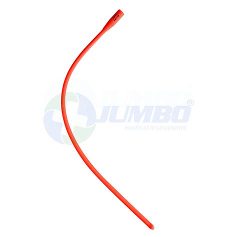 Disposable Medical Sterile Latex Red Rubber Catheter China Red Rubber