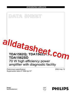 Tda Q S Datasheet Pdf Nxp Semiconductors