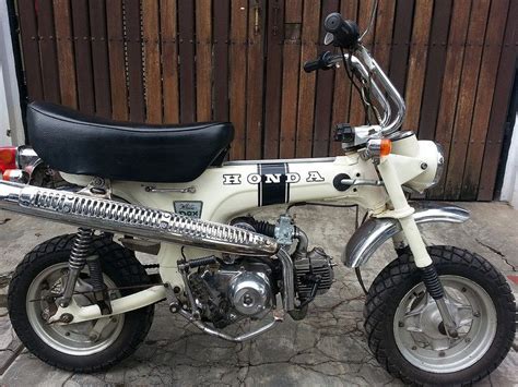 Honda White Dax ST 70 Th 1973 Surat Lengkap BPKB STNK Asli Bawaan