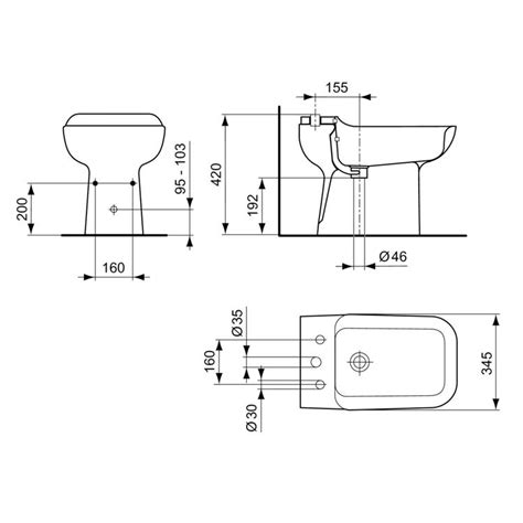 Thorns Collegamento Settimanalmente Vaso Wc Ideal Standard Conca