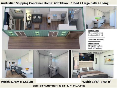 40 Foot Shipping Container Home Full Construction House - Etsy