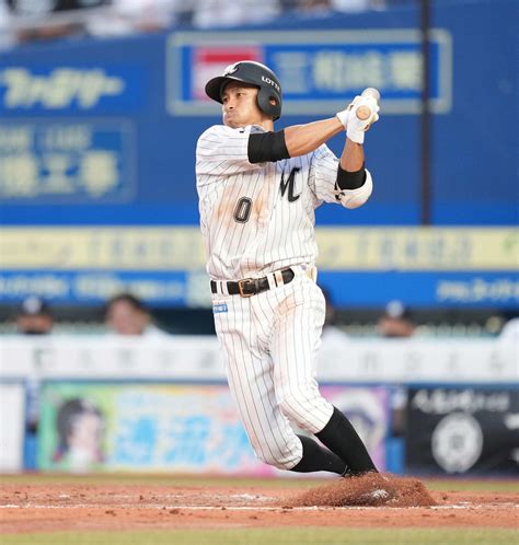 【ロッテ】荻野貴司が1番で今季初スタメン 高部瑛斗は「8番中堅」で先発出場 プロ野球写真ニュース 日刊スポーツ