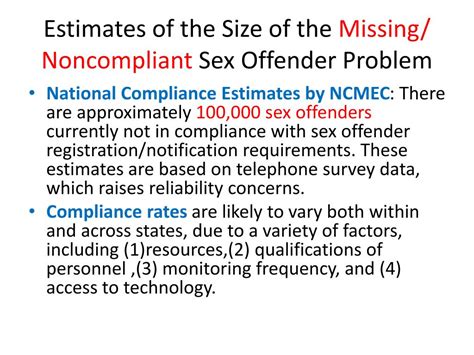 PPT Sex Offenders The Challenge Of Successful Reentry PowerPoint Presentation ID 2422668