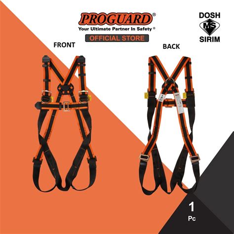 Proguard Full Body Harness 3 D Ring Lazada