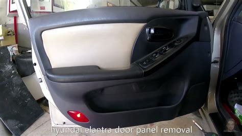 Hyundai Elantra Door Panel Removal YouTube