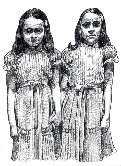 The Shining Twins Drawing | Xxx Porn